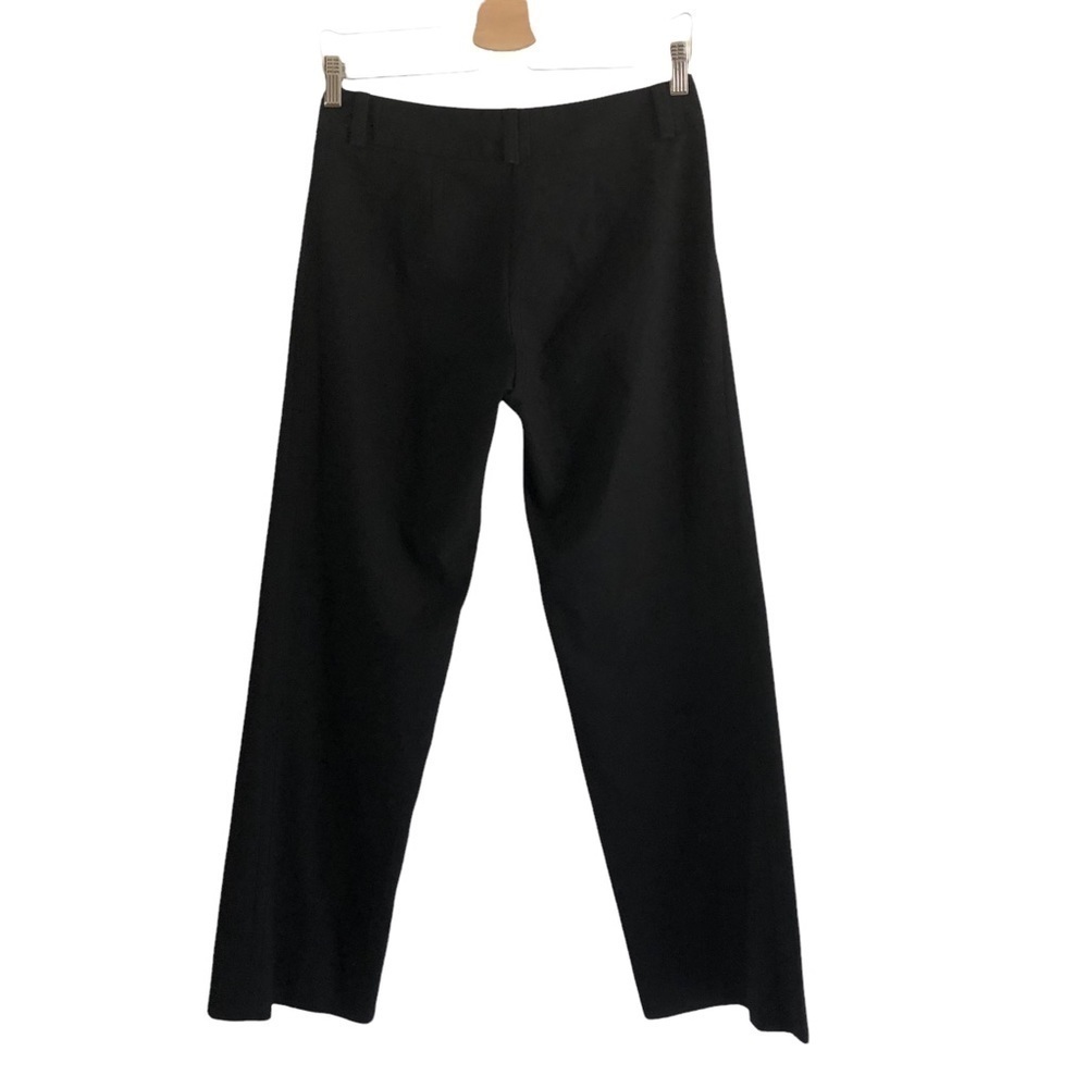 Trina Turk Black Dress Slacks Slightly Flared Leg 2